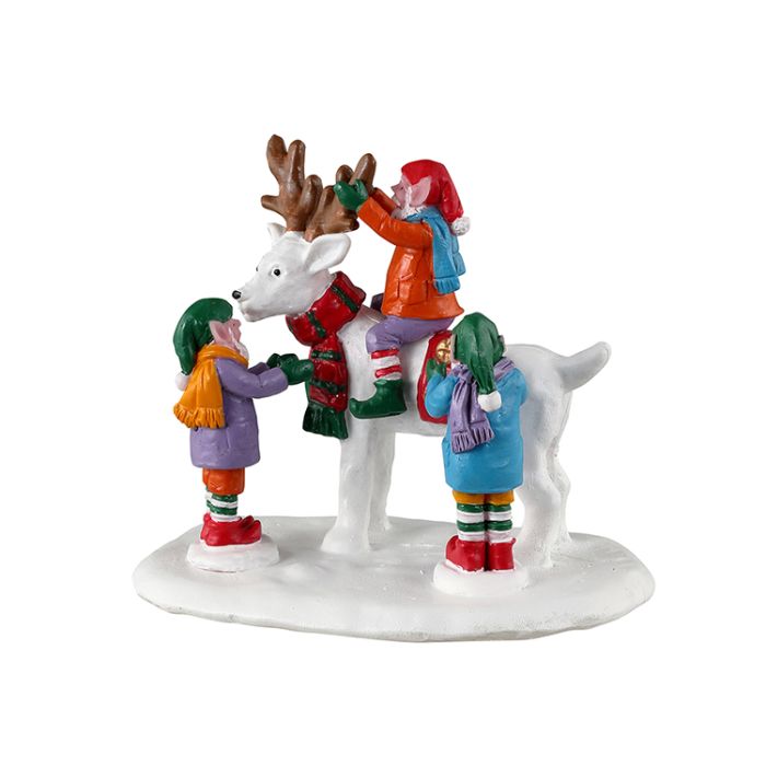 Reindeer Snowman