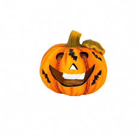 Pumpkin candle holder