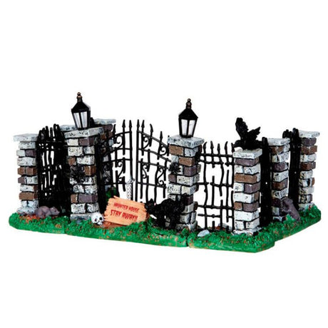 Spooky Iron Gate and Fence