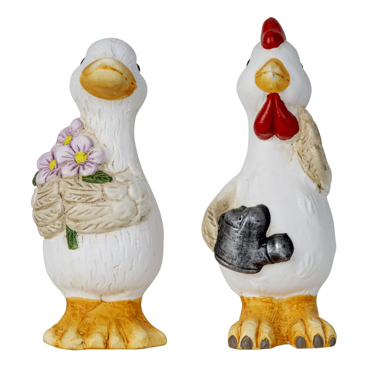 Gås og høne i haven figur til påske