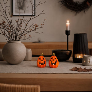 Pumpkin with LED lights