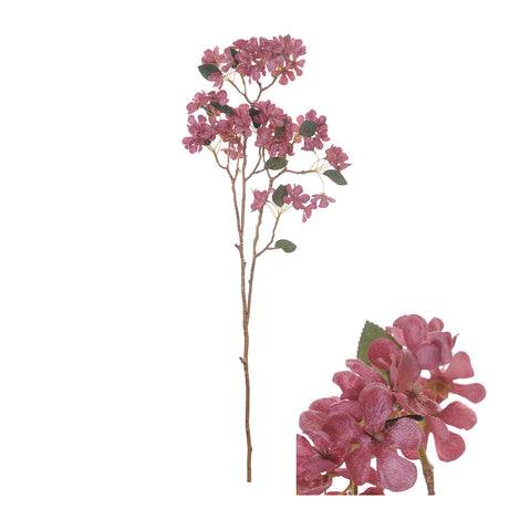 Kunstig æblegren med rosa æbleblomster