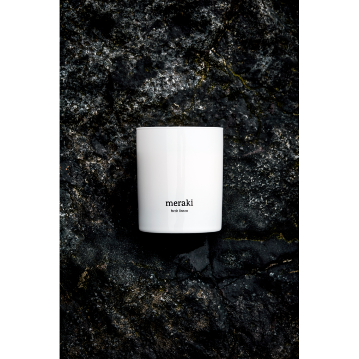 Meraki Duftlys Fresh Linen