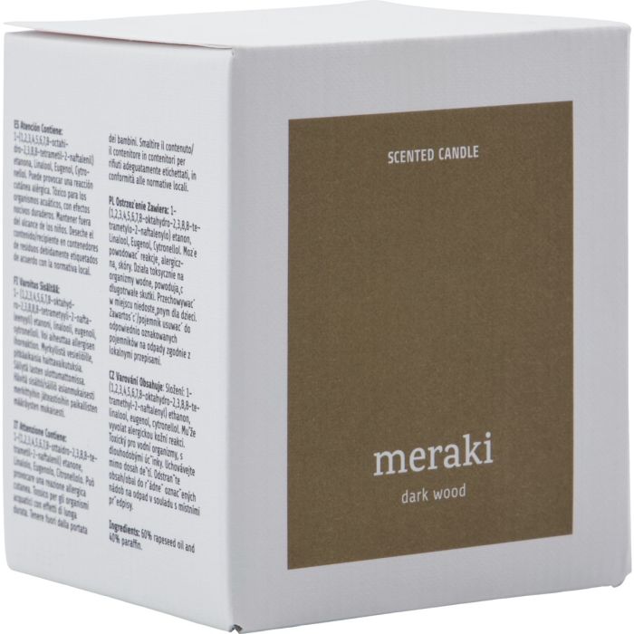 Meraki Duftlys Dark Wood