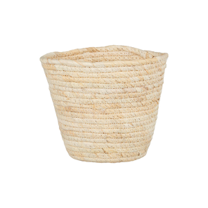 Ib Laursen cremefarvet urtepotteskjuler i majsblade