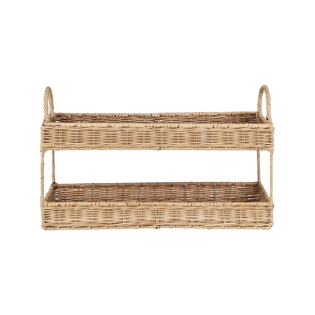 Flettet rattanbakke i to etager fra Ib Laursen