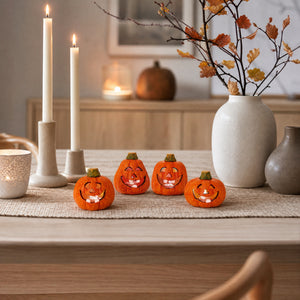 Pumpkin with LED lights