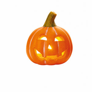 Pumpkin candle holder
