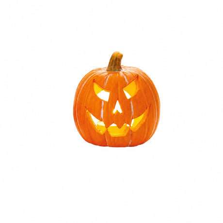 Pumpkin candle holder
