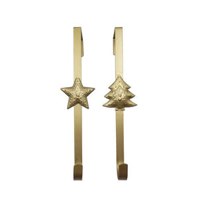 Krog til krans med juletræ/stjerne