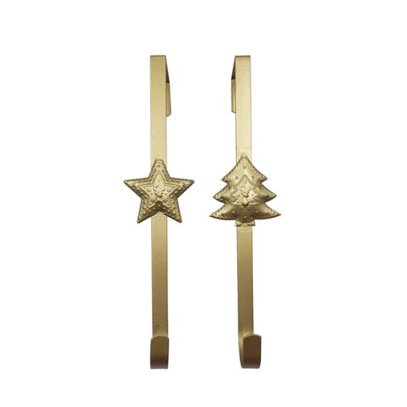 Krog til krans med juletræ/stjerne