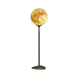 Lighted Village Moon
