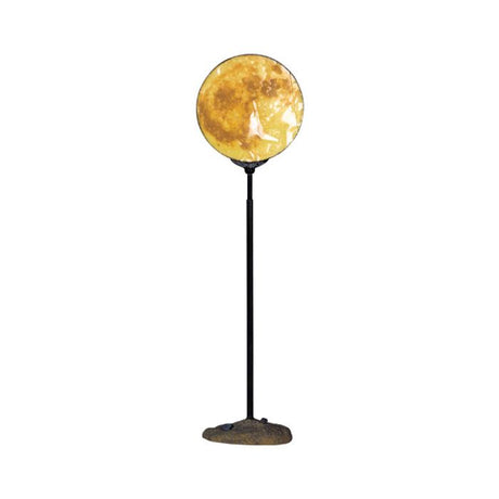 Lighted Village Moon