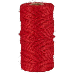 Jutegarn rød 100 m