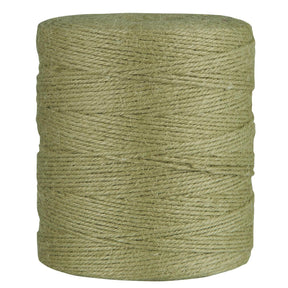 Dusty green jute twine, 400 m, from Ib Laursen