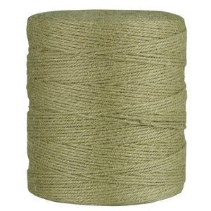 Dusty green jute twine, 400 m, from Ib Laursen