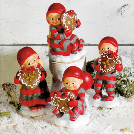 Babynisse med honninghjerte 10 cm høj