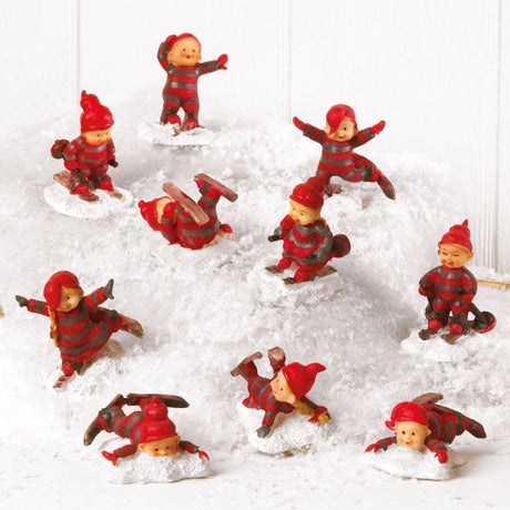 Babynisser på ski 5-pak