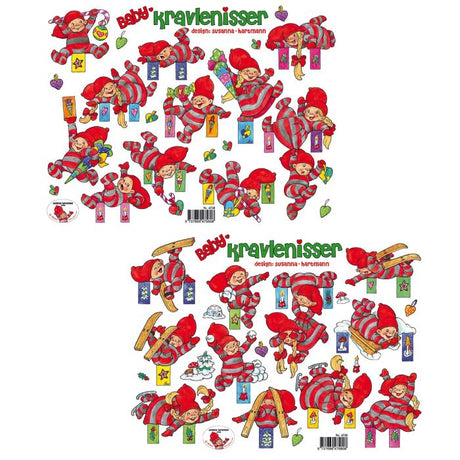 Babynisser som kravlenisser