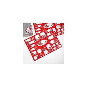 Klæbegavemærker med babynisser