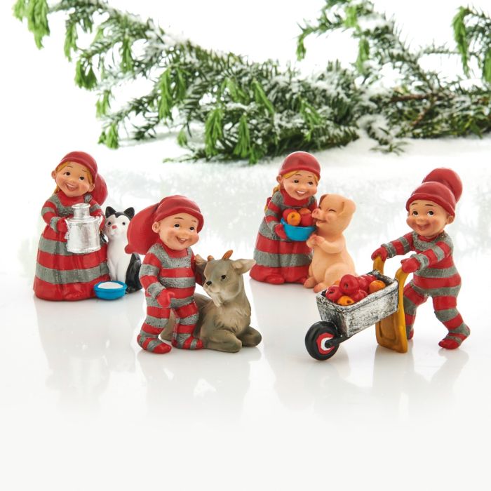 Babynisse fodrer dyr