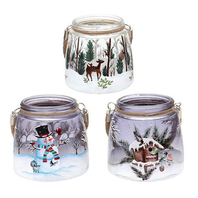 Lanterne Vintermotiv