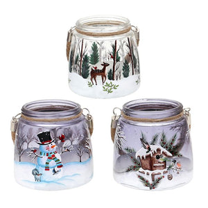 Lanterne Vintermotiv