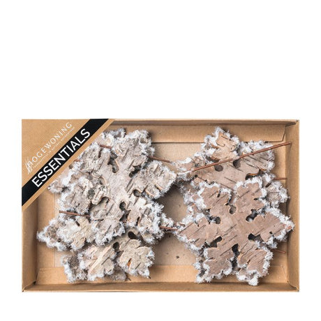 Snefnug af birketræ på wire