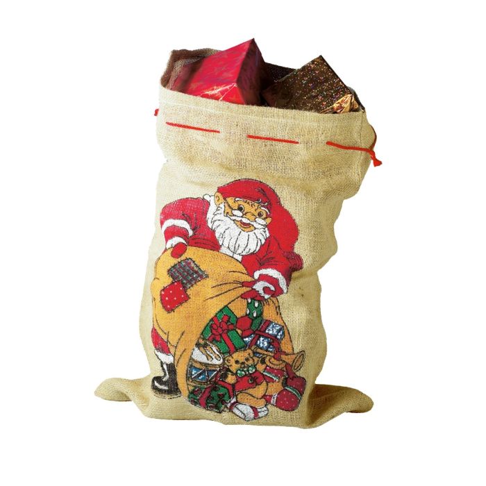 Gavesæk med julemand