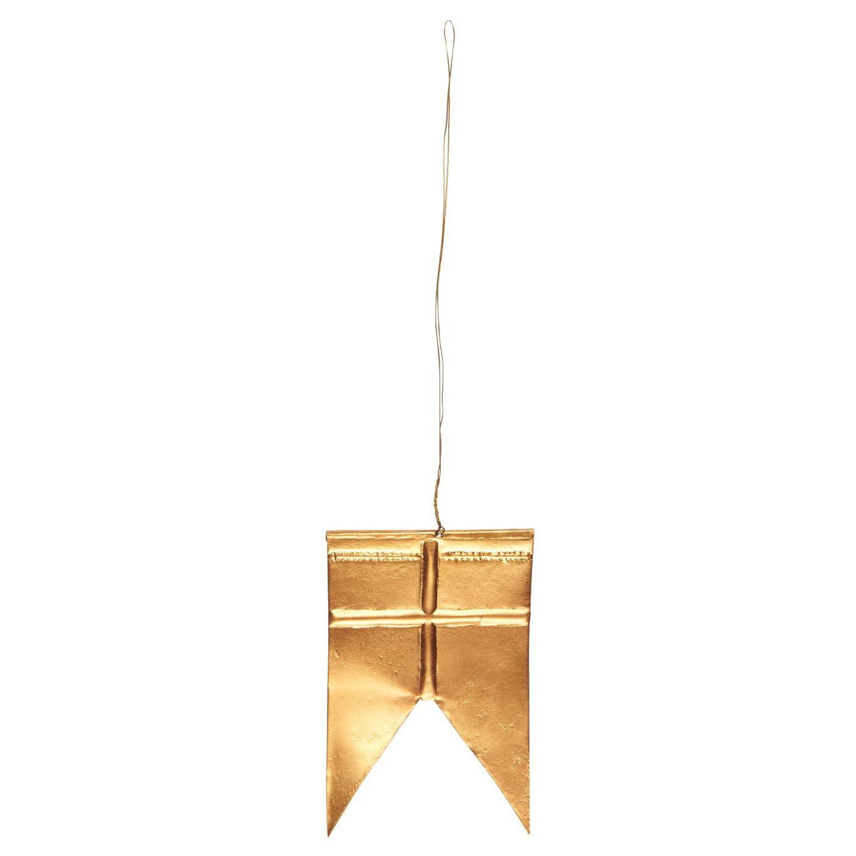 Brass Hanging Flags - 3-Pack