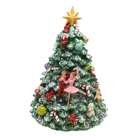 Spilledåse Juletræ med nøddeknækker