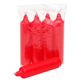 Adventslys røde 11 cm høje