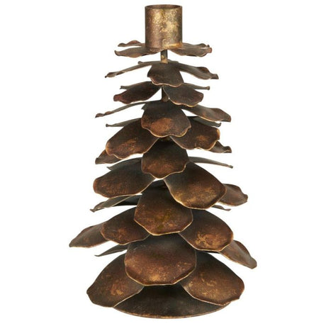 Koglelysestage til kronelys 21 cm høj