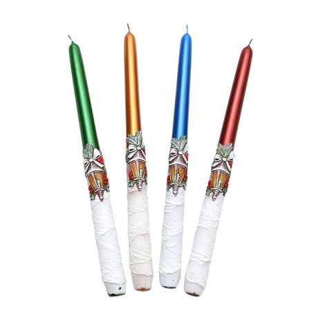 Julestearinlys med lanterne