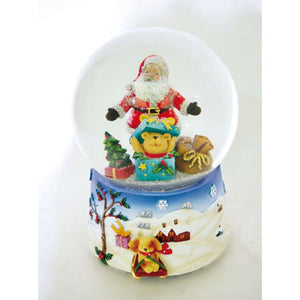 Julemand med bamse i æske