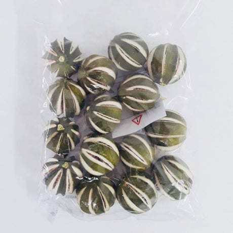 Tørrede grønne appelsiner