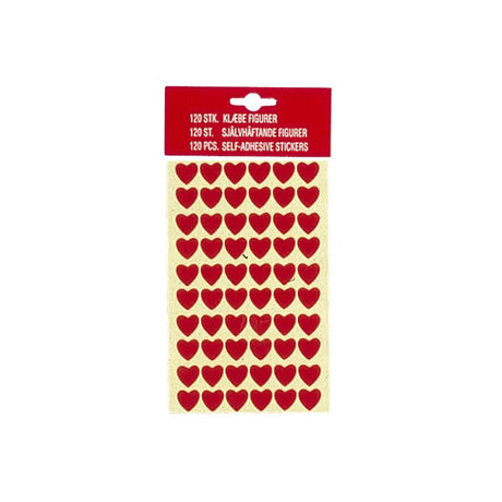 Klæbehjerter røde