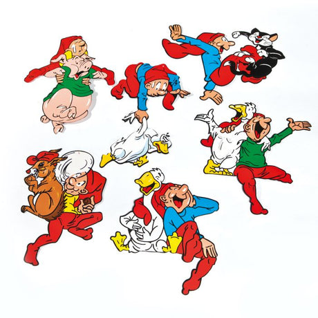 Brammingnisser i karton med dyr