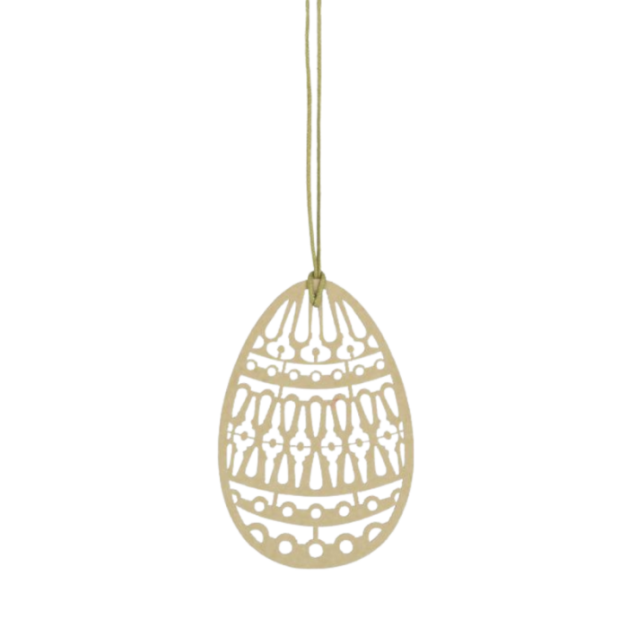 Green Easter eggs set