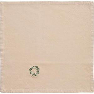 Stofserviet Tradition med julekrans