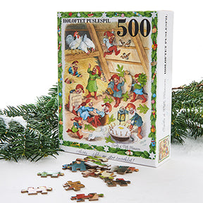 Vilhelm Hansen 500-piece puzzle with Christmas design