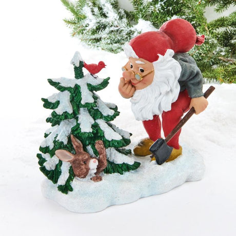 Julemand i skoven stor