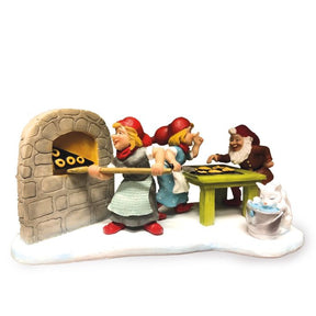 Vilhelm Hansen Nisser med stenovn