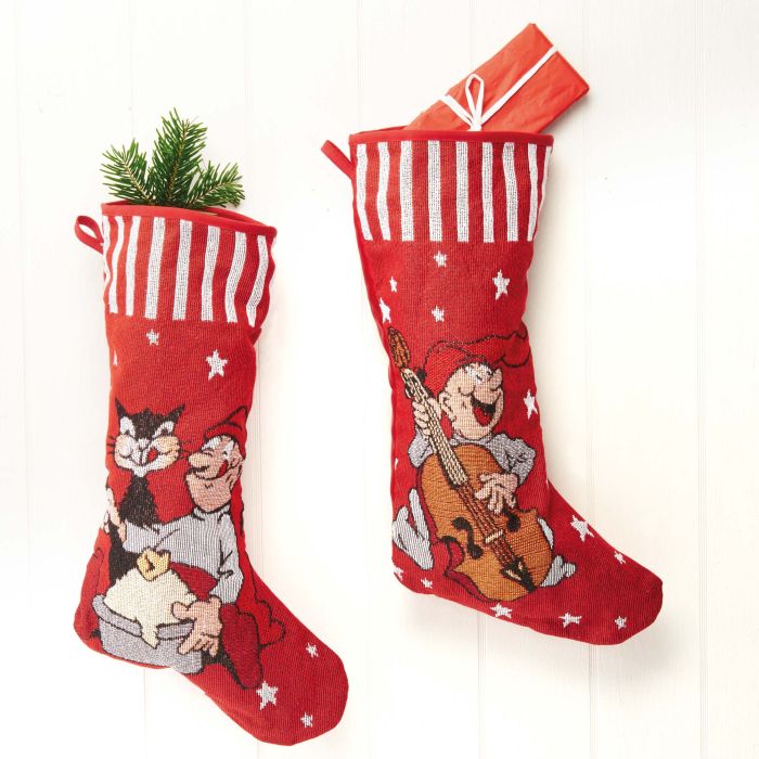 Bramming julesok rød