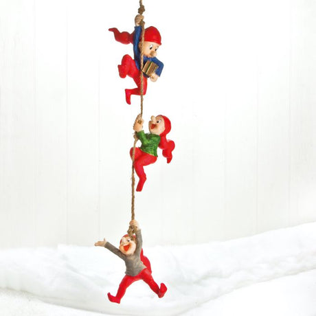 Brammingnisser på reb