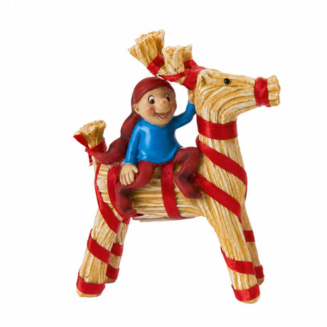 BRAMMING ELF WITH STRAW BUCK