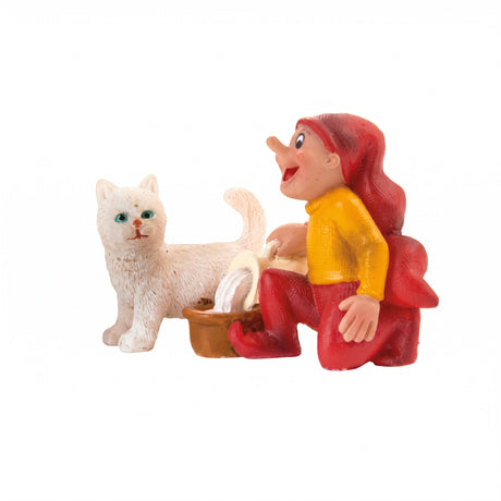 Bramming elf with cat
