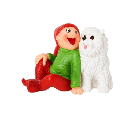 Bramming elf with dog