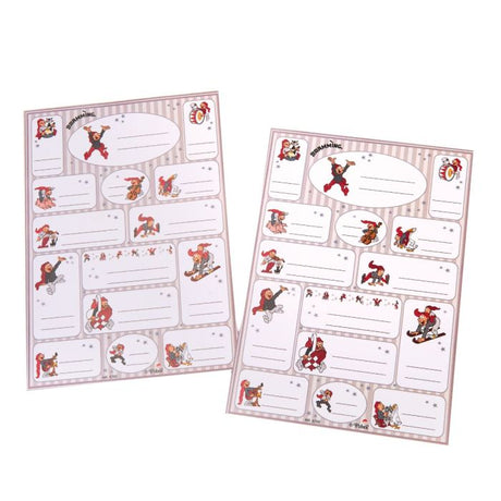 Bramming klæbegavemærker 