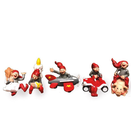 Bramming gnomes, 6 cm high